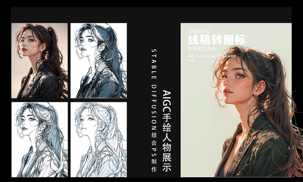 AIGC作品集制作（图ZMzc2NjQxNzY0） - AI作品 - 站酷设计师huangRZ原创素材 - 站酷ZCOOL