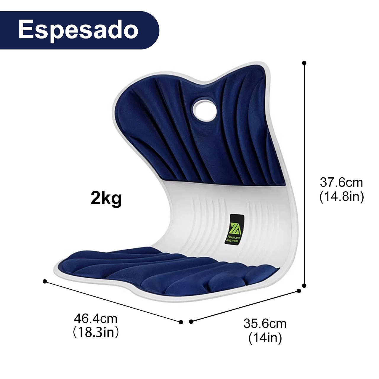 亚马逊主图-花瓣护腰椅子屁垫