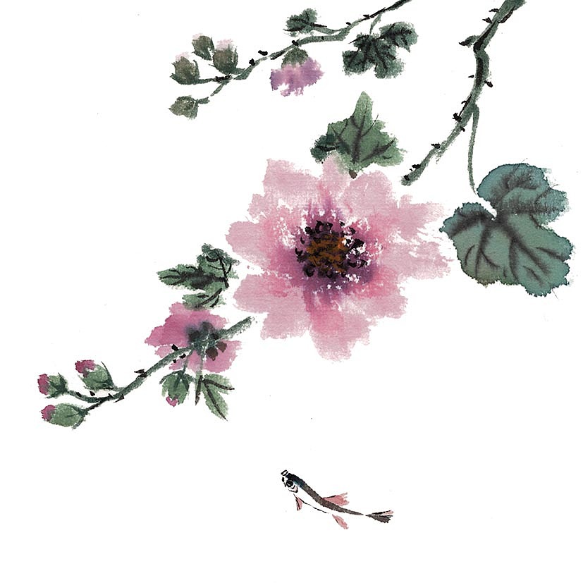 水墨~秋虫（图ZMzc2NjQ3NjIw） - 商业插画 - 站酷设计师青澍原创素材 - 站酷ZCOOL