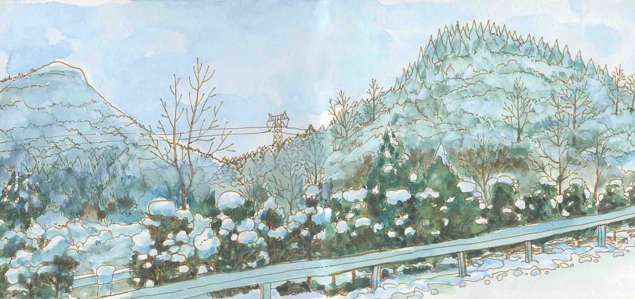 旅行手账--贵州铜仁（1）（图ZMzc2NjQ5NjQ0） - 艺术插画 - 站酷设计师巫丫绘舍原创素材 - 站酷ZCOOL