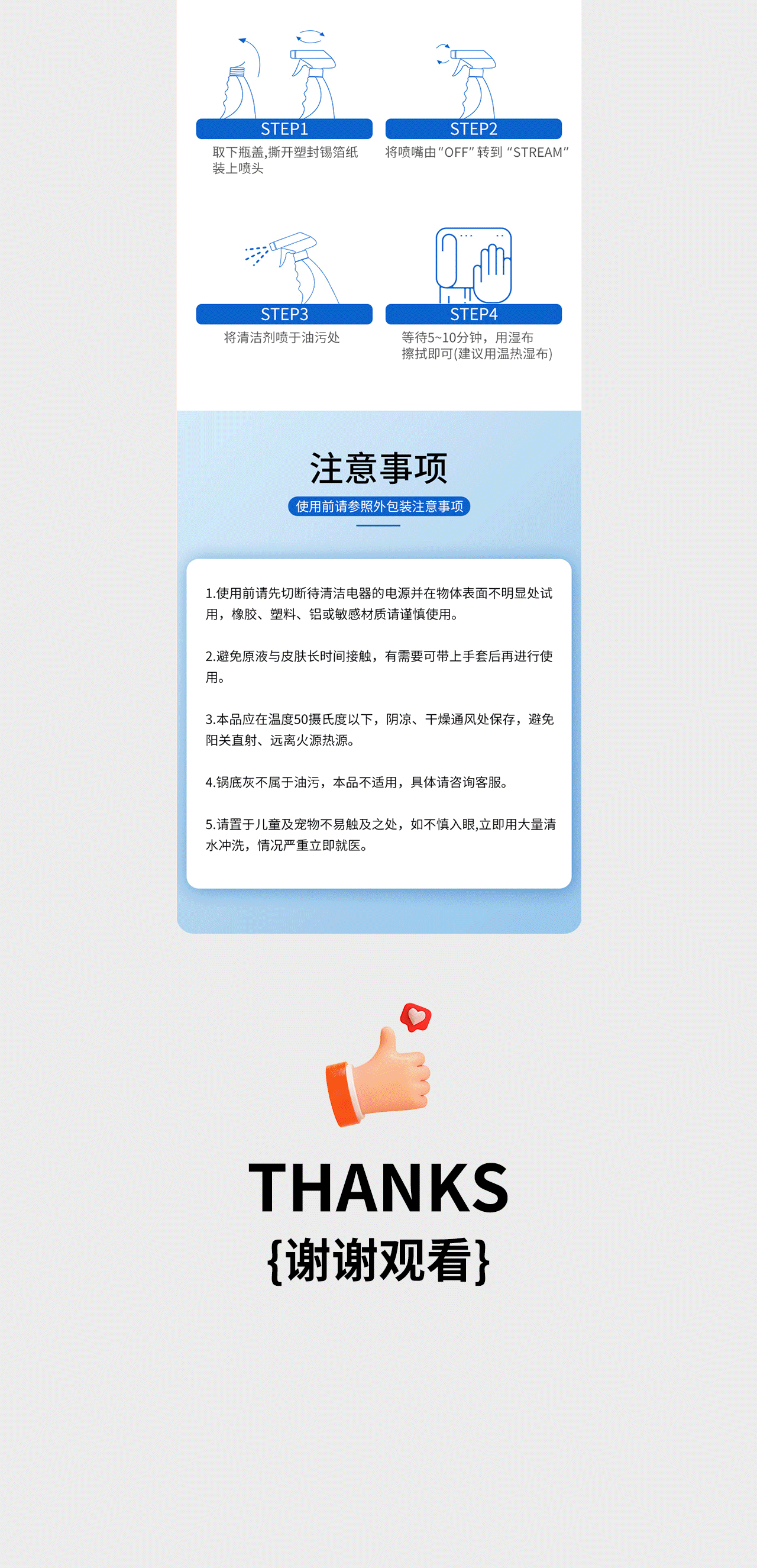 清洁用品详情合成