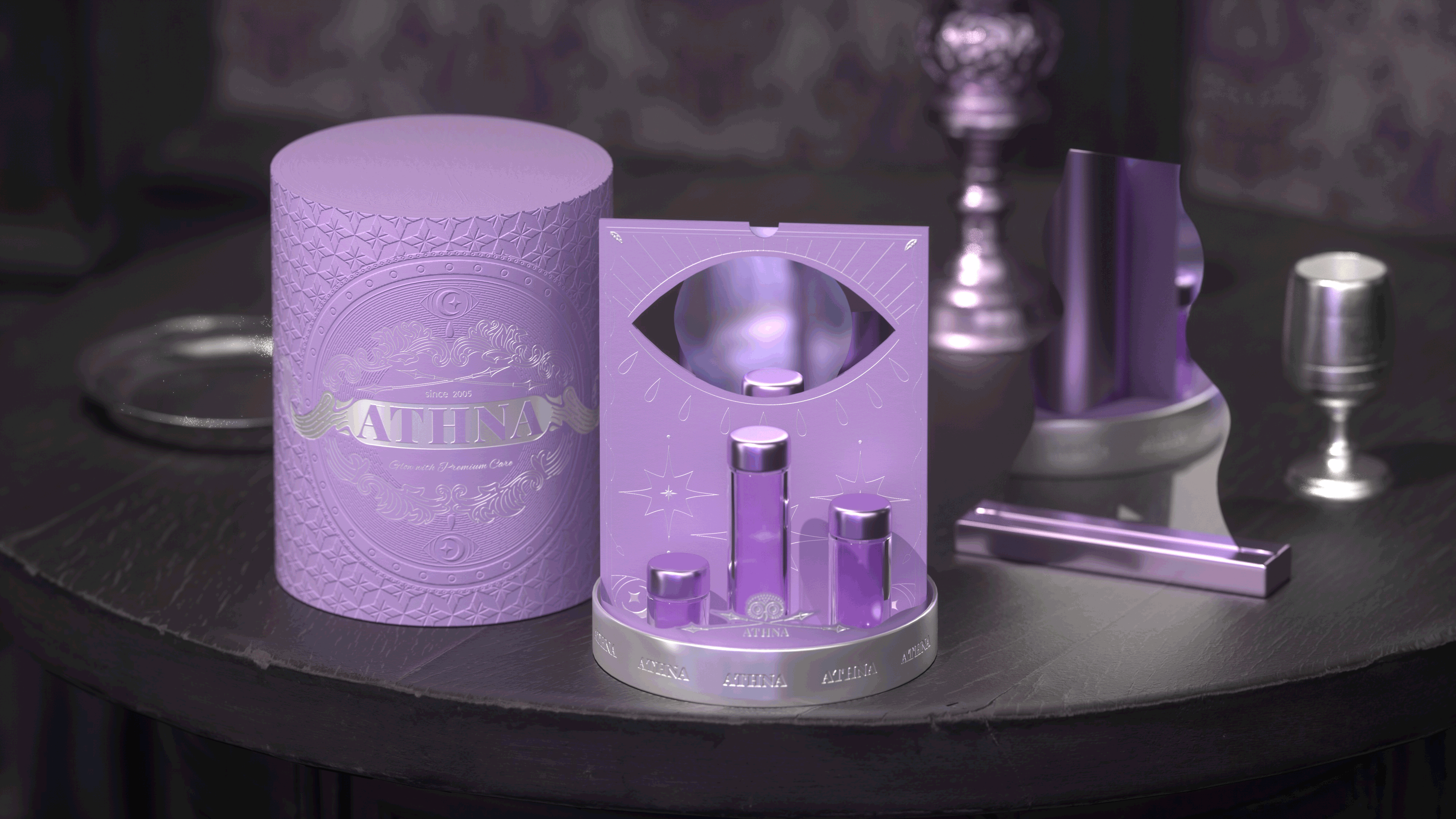 眼霜包裝設(shè)計(jì) | 明眸少女雅典娜（圖ZMzc2NjU5MDg4） - 包裝 - 站酷設(shè)計(jì)師7UUUUUU原創(chuàng)素材 - 站酷ZCOOL