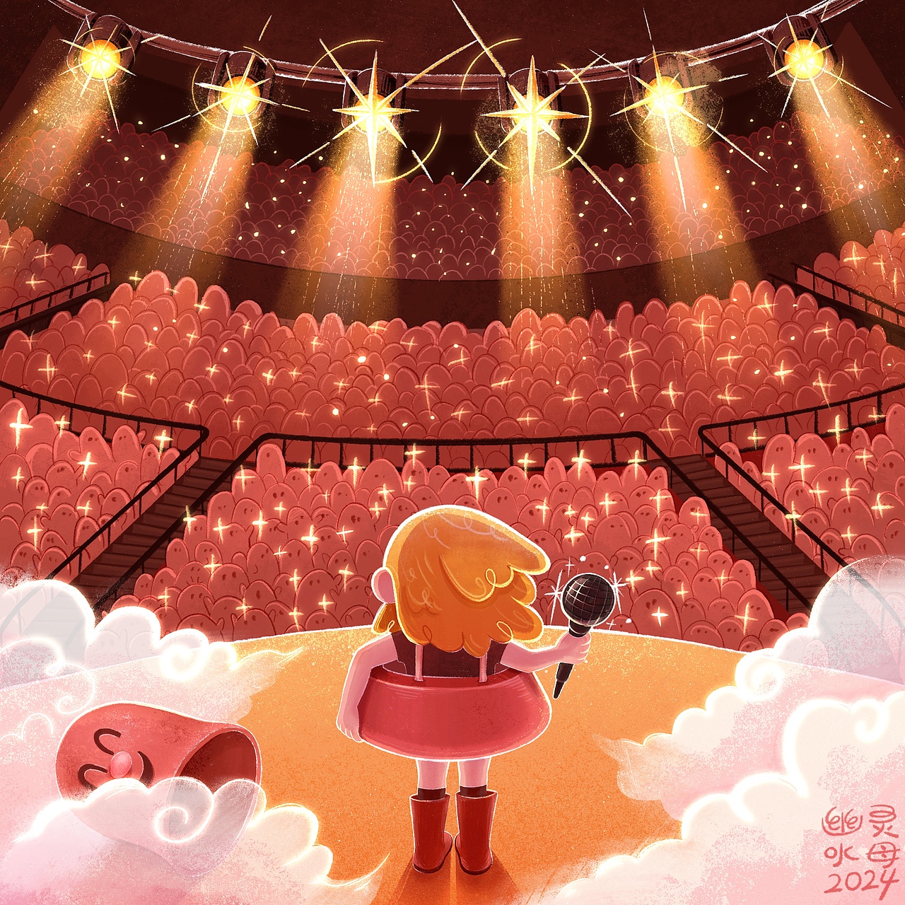 八月插画小合集(二)(图ZMzc2NjYwMzI4) - 儿童插画 - 站酷设计师幽灵水母_原创素材 - 站酷ZCOOL