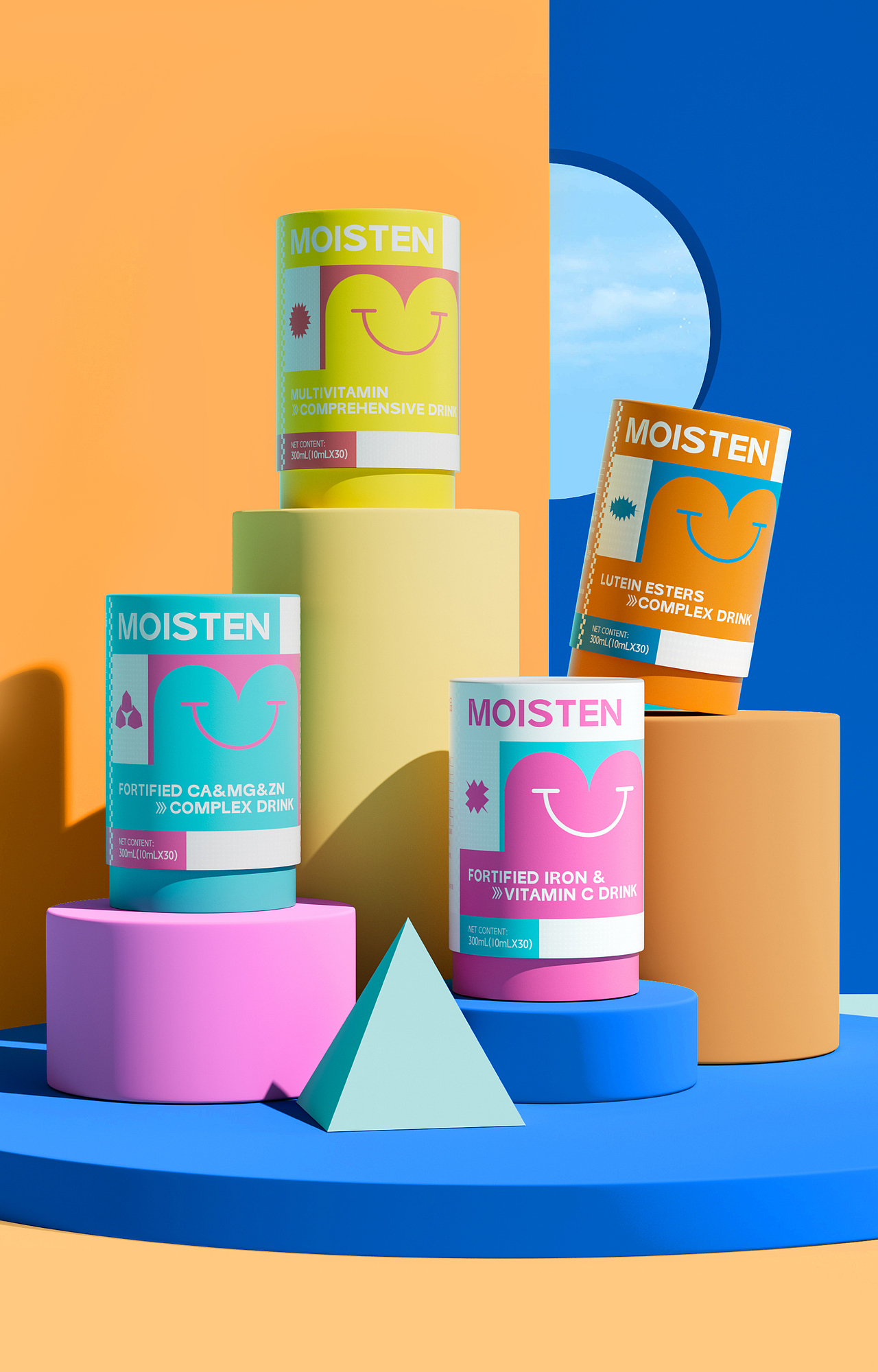 默益森 儿童益生菌品牌包装设计