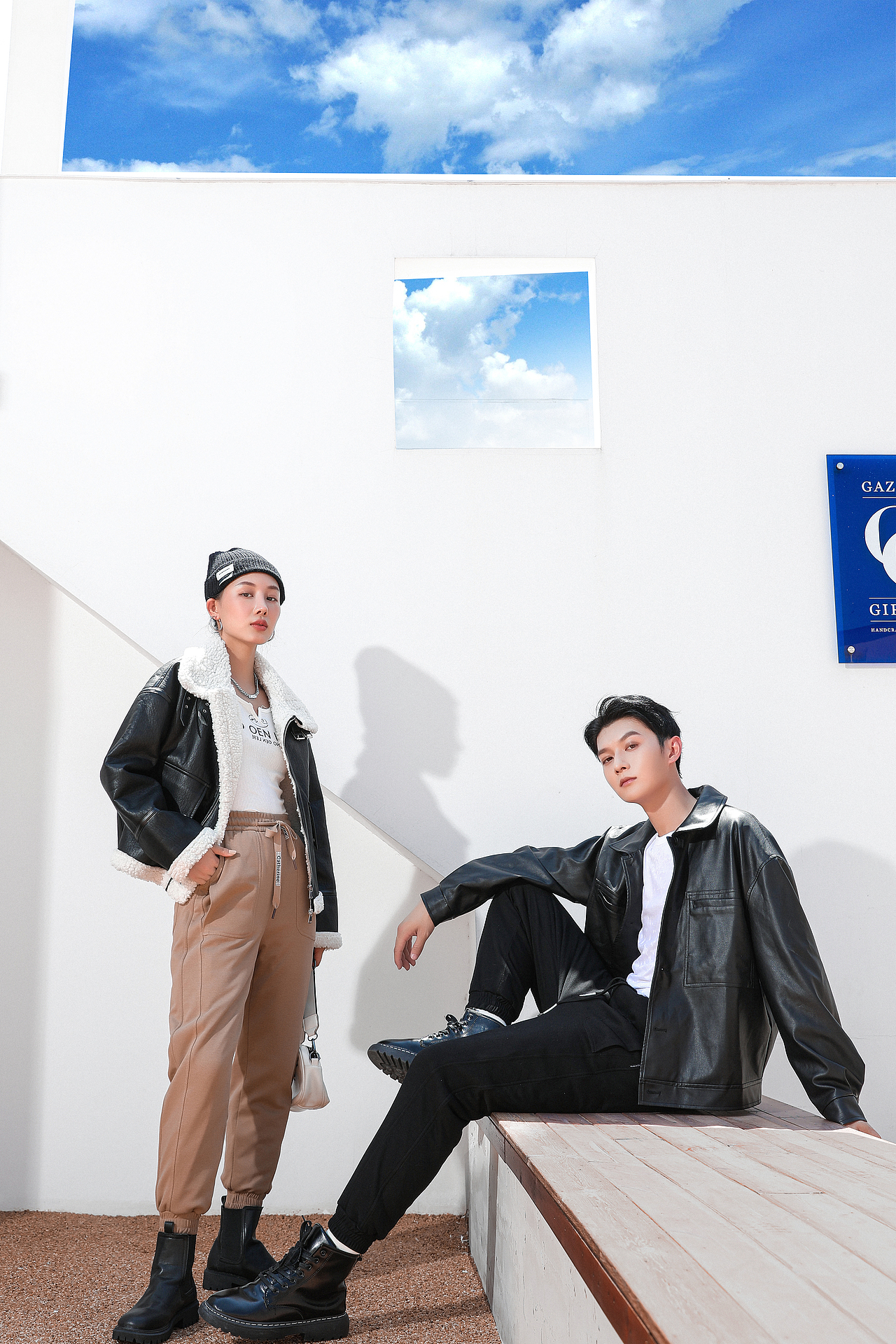 羽绒裤 鹅绒裤 雪地裤 运动裤 裤子拍摄案例