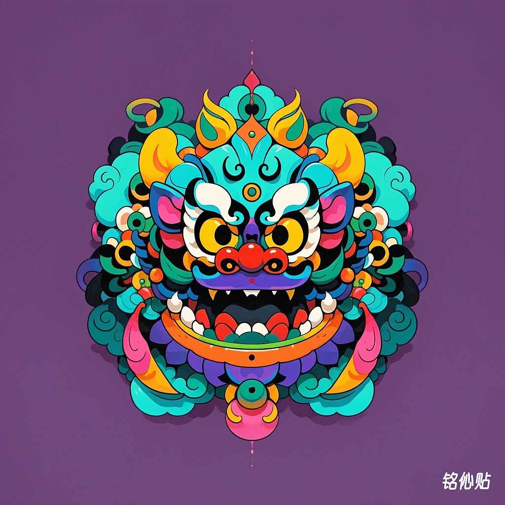 铭伈贴神兽章仔0201-0300(图ZMzc2NjY2NjQw) - AI作品 - 站酷设计师米衫数字科技沈攀原创素材 - 站酷ZCOOL