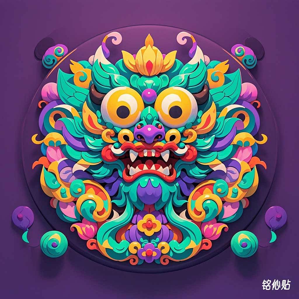 铭伈贴神兽章仔0201-0300(图ZMzc2NjY2NjQ4) - AI作品 - 站酷设计师米衫数字科技沈攀原创素材 - 站酷ZCOOL