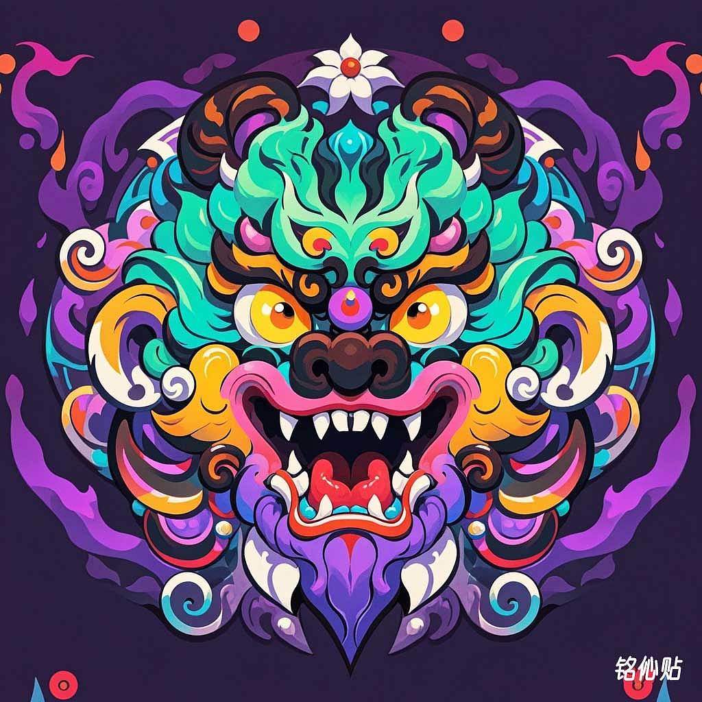 铭伈贴神兽章仔0201-0300(图ZMzc2NjY2NjU2) - AI作品 - 站酷设计师米衫数字科技沈攀原创素材 - 站酷ZCOOL