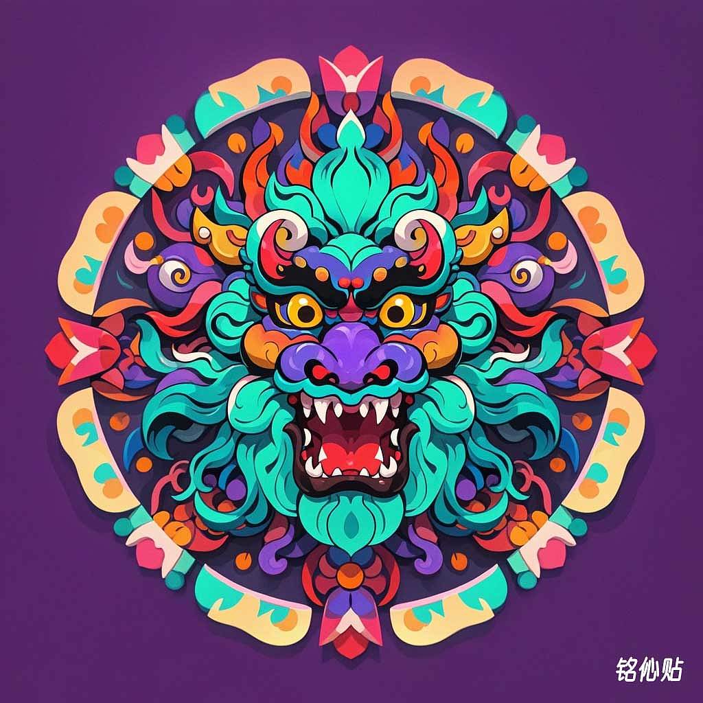 铭伈贴神兽章仔0201-0300(图ZMzc2NjY2NzA0) - AI作品 - 站酷设计师米衫数字科技沈攀原创素材 - 站酷ZCOOL