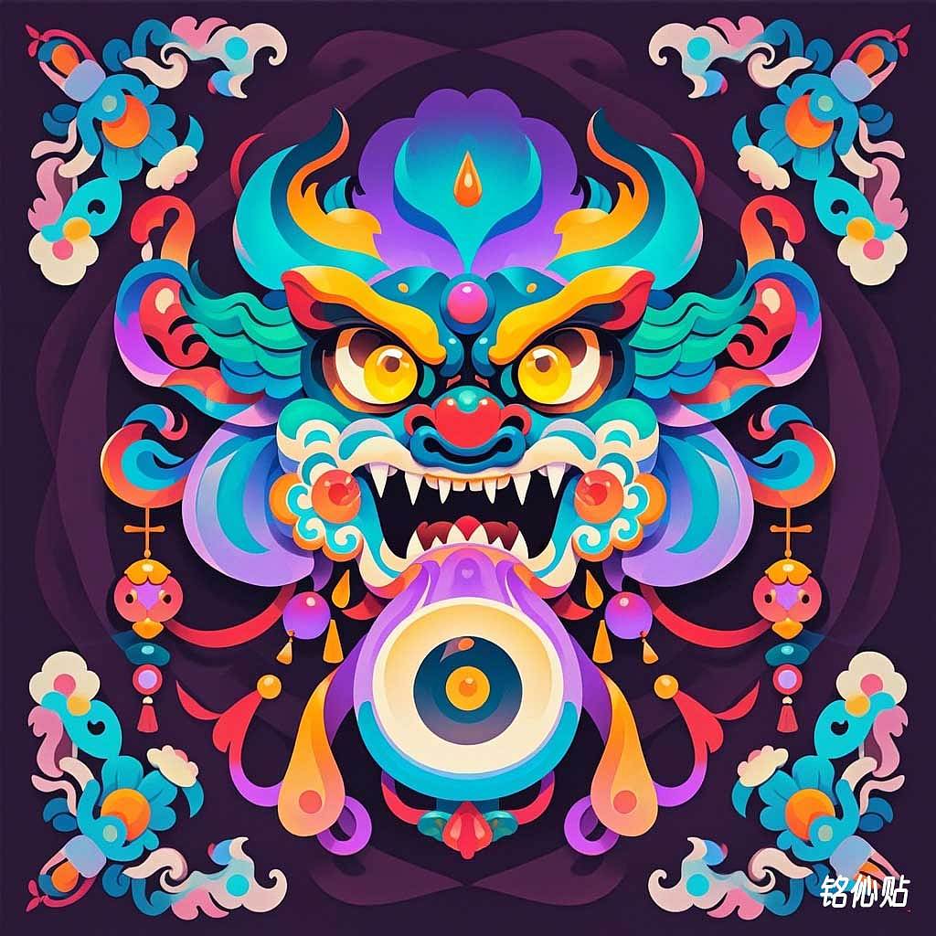 铭伈贴神兽章仔0201-0300(图ZMzc2NjY2NzM2) - AI作品 - 站酷设计师米衫数字科技沈攀原创素材 - 站酷ZCOOL