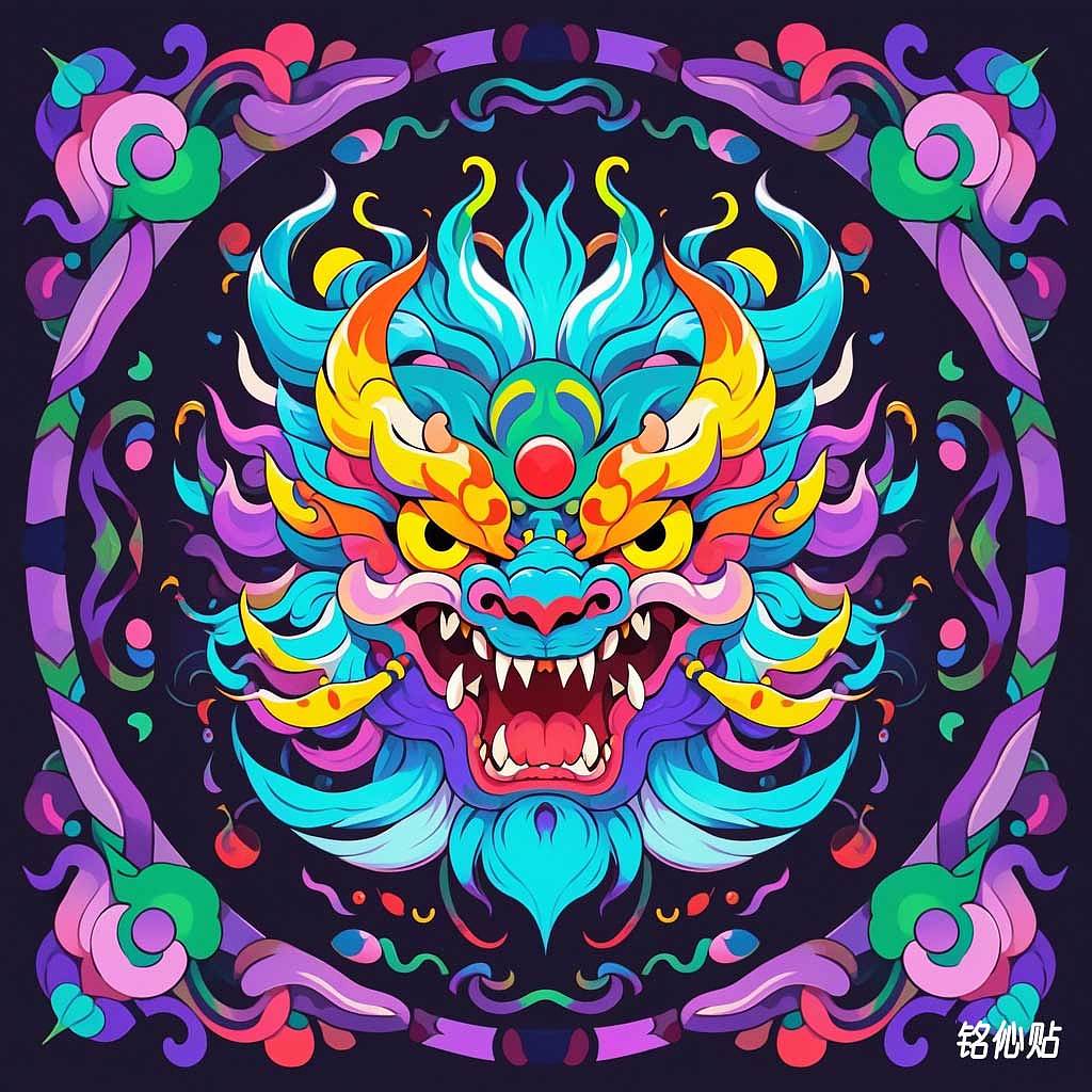 铭伈贴神兽章仔0201-0300(图ZMzc2NjY2ODI4) - AI作品 - 站酷设计师米衫数字科技沈攀原创素材 - 站酷ZCOOL