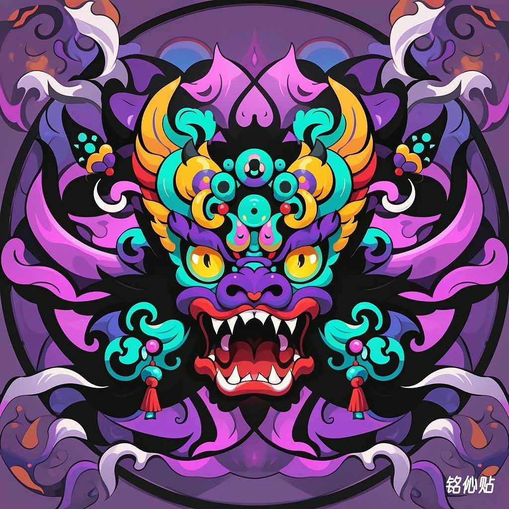 铭伈贴神兽章仔0201-0300(图ZMzc2NjY2ODMy) - AI作品 - 站酷设计师米衫数字科技沈攀原创素材 - 站酷ZCOOL