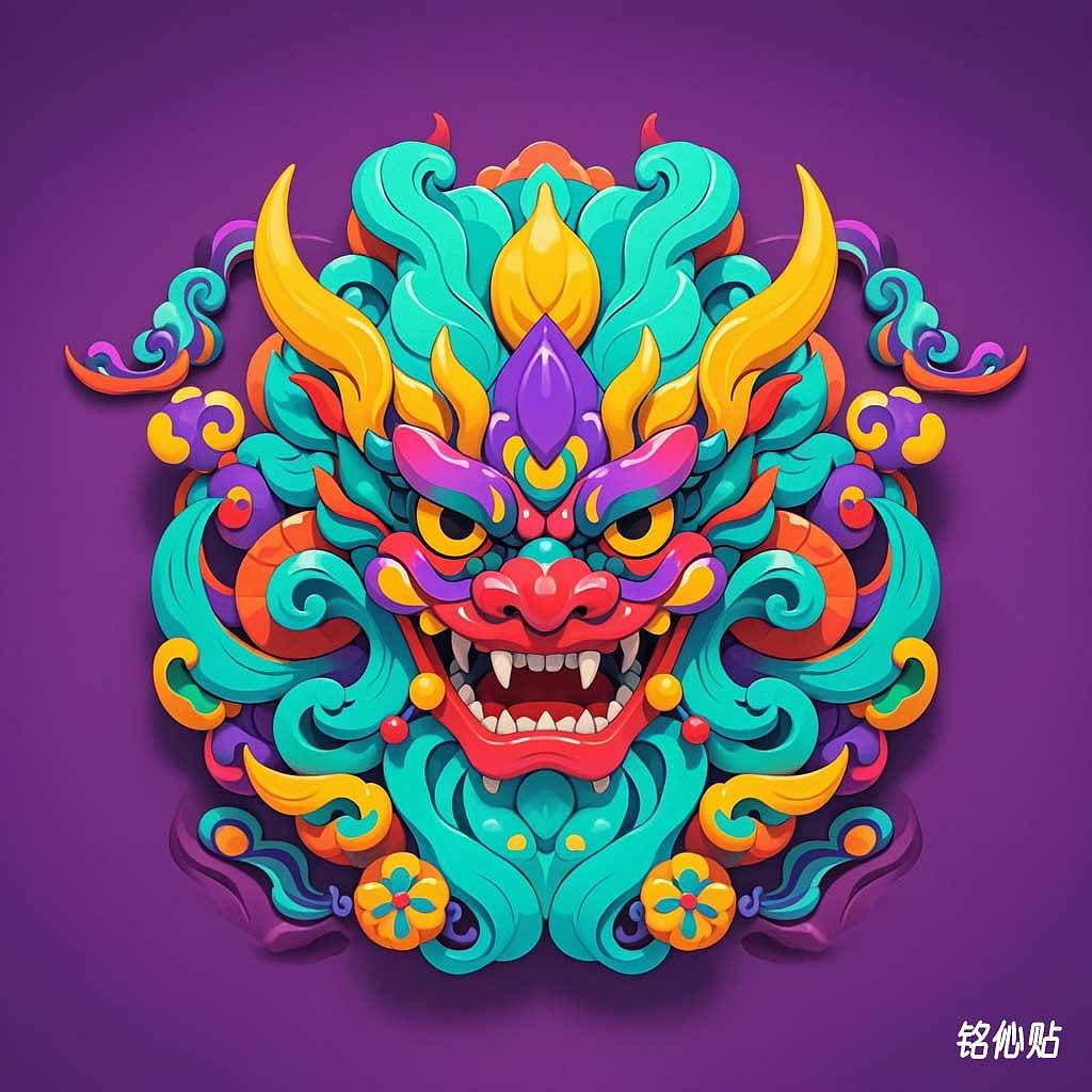 铭伈贴神兽章仔0201-0300(图ZMzc2NjY2ODY4) - AI作品 - 站酷设计师米衫数字科技沈攀原创素材 - 站酷ZCOOL