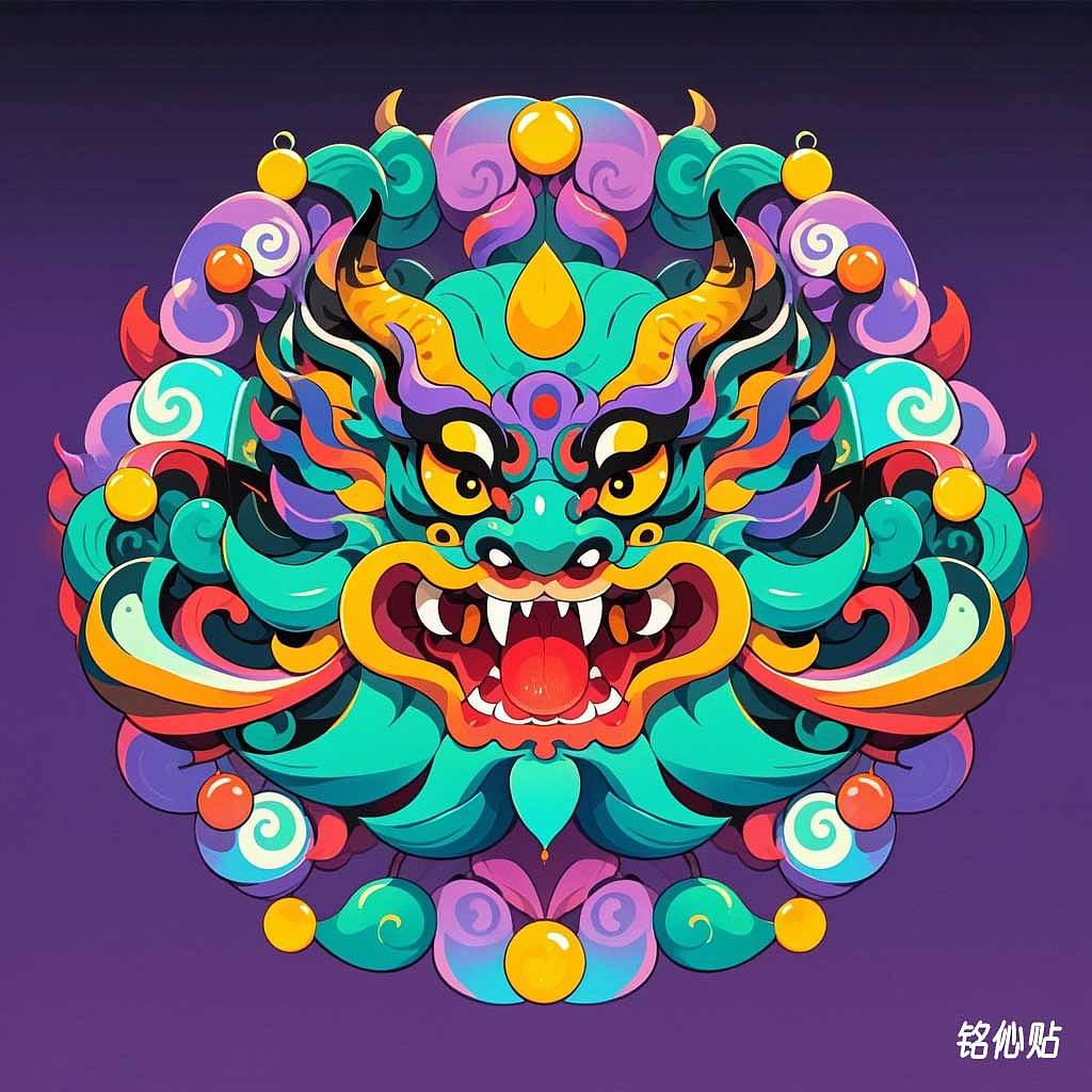 铭伈贴神兽章仔0201-0300(图ZMzc2NjY2ODc2) - AI作品 - 站酷设计师米衫数字科技沈攀原创素材 - 站酷ZCOOL