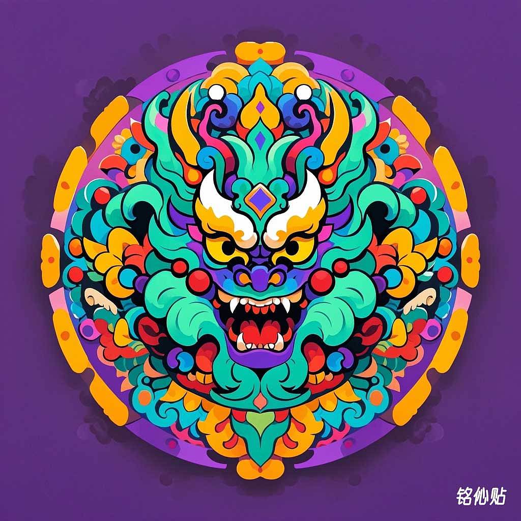 铭伈贴神兽章仔0201-0300(图ZMzc2NjY2NzY4) - AI作品 - 站酷设计师米衫数字科技沈攀原创素材 - 站酷ZCOOL