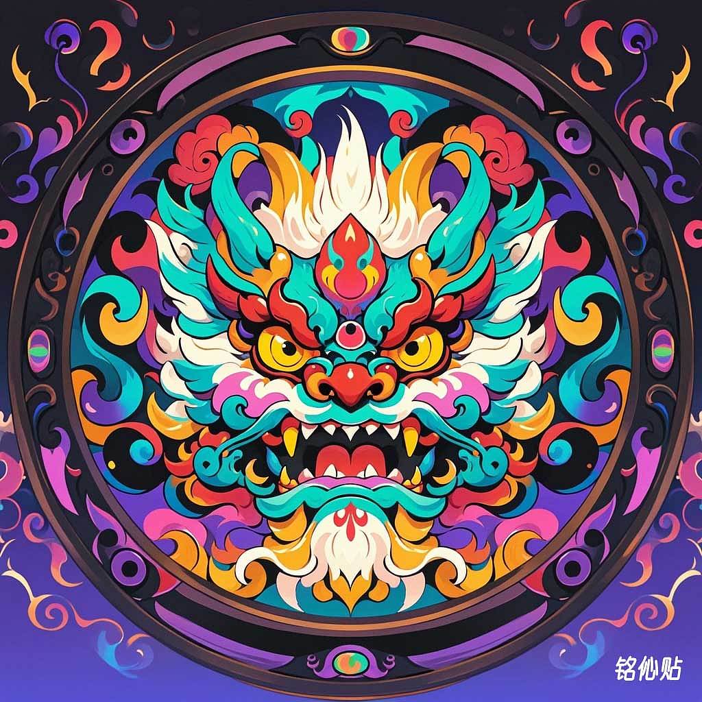铭伈贴神兽章仔0201-0300(图ZMzc2NjY2OTI4) - AI作品 - 站酷设计师米衫数字科技沈攀原创素材 - 站酷ZCOOL