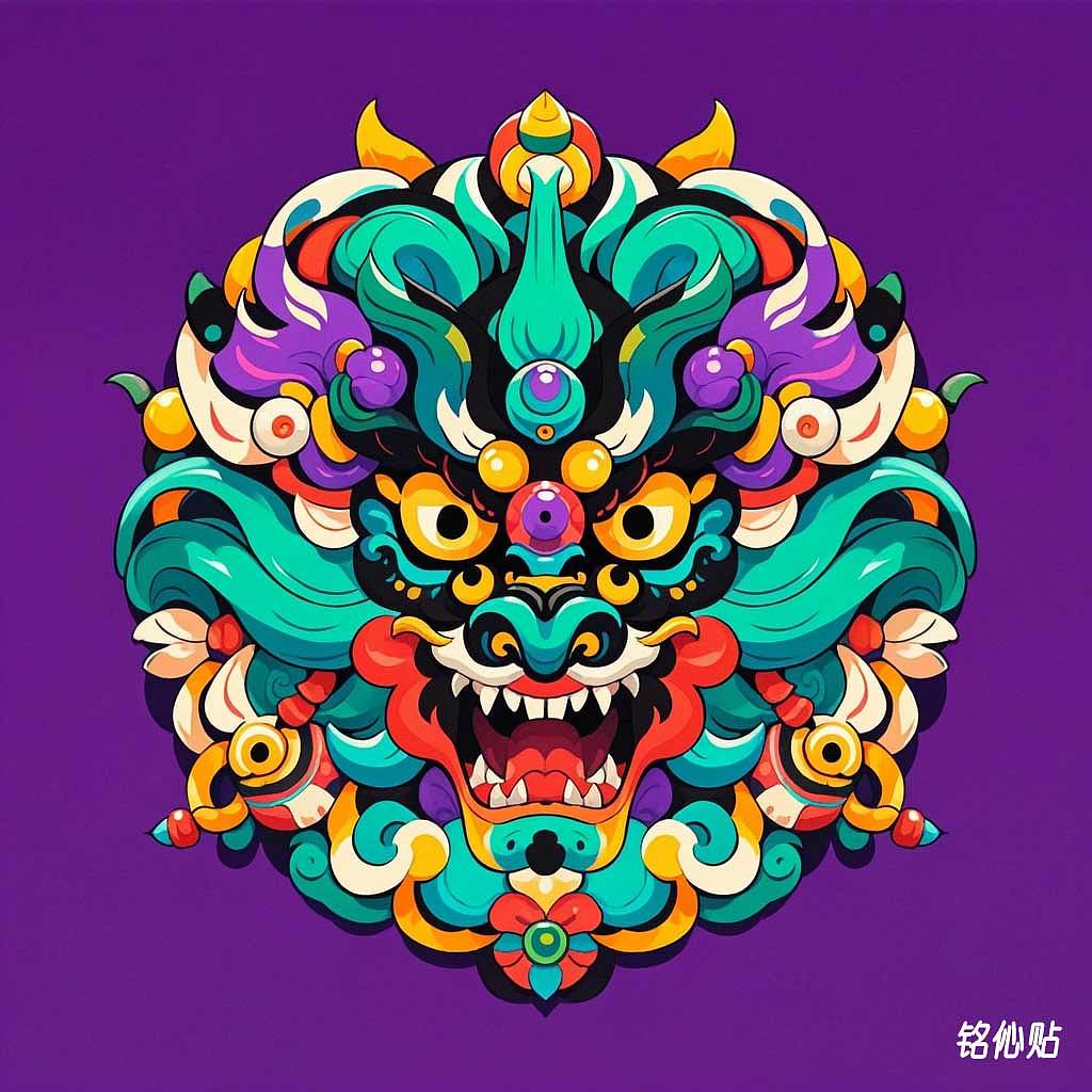 铭伈贴神兽章仔0201-0300(图ZMzc2NjY3MDA0) - AI作品 - 站酷设计师米衫数字科技沈攀原创素材 - 站酷ZCOOL