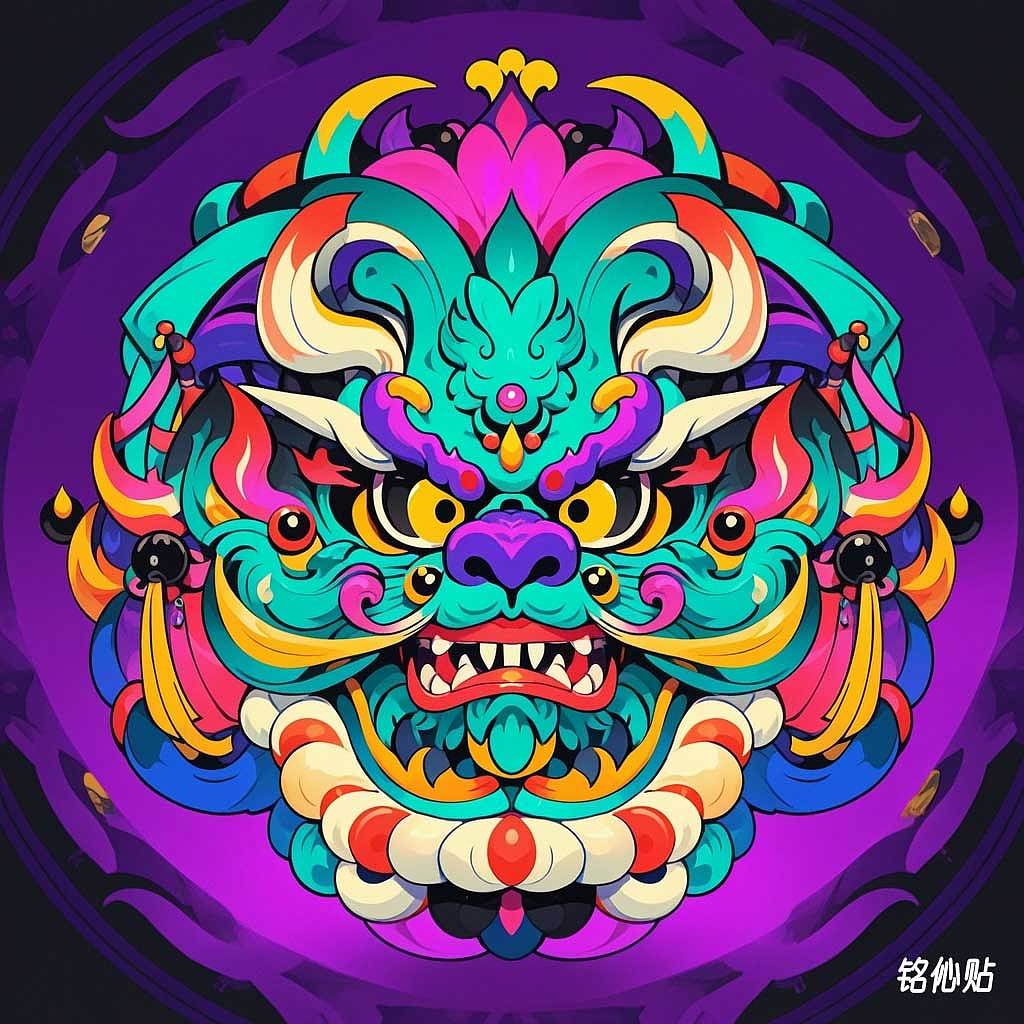 铭伈贴神兽章仔0201-0300(图ZMzc2NjY2OTk2) - AI作品 - 站酷设计师米衫数字科技沈攀原创素材 - 站酷ZCOOL