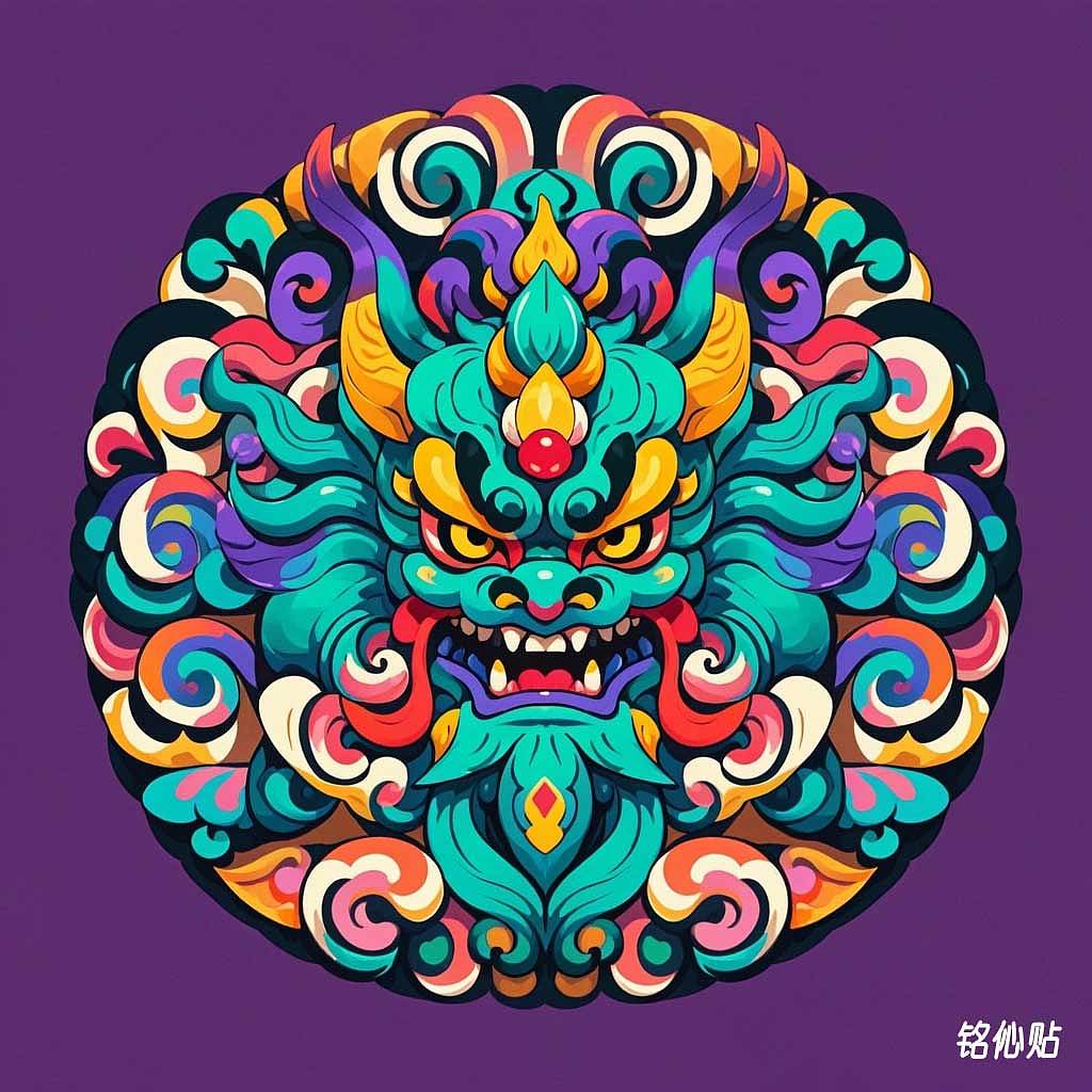 铭伈贴神兽章仔0301-0400(图ZMzc2NjcwMDk2) - AI作品 - 站酷设计师米衫数字科技沈攀原创素材 - 站酷ZCOOL