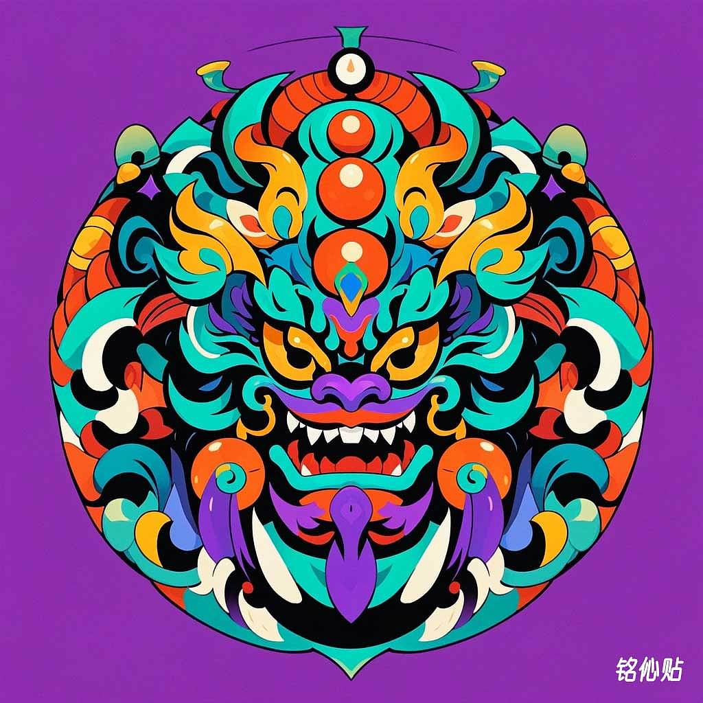 铭伈贴神兽章仔0301-0400(图ZMzc2NjcwMTMy) - AI作品 - 站酷设计师米衫数字科技沈攀原创素材 - 站酷ZCOOL