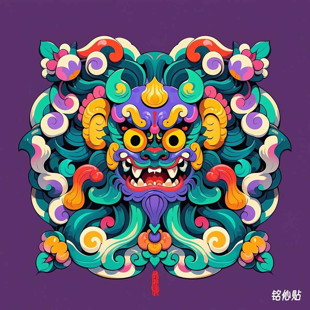 铭伈贴神兽章仔0301-0400(图ZMzc2NjcwMjQ0) - AI作品 - 站酷设计师米衫数字科技沈攀原创素材 - 站酷ZCOOL