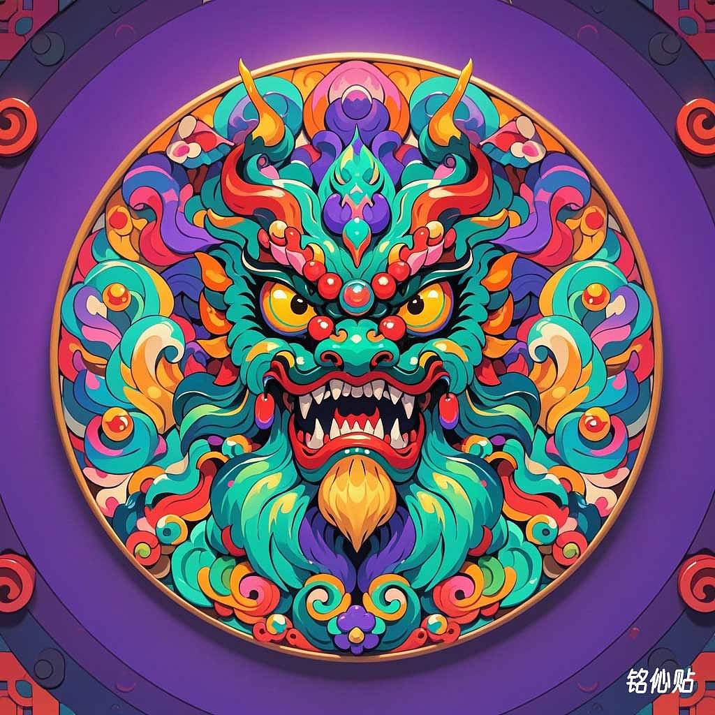 铭伈贴神兽章仔0301-0400(图ZMzc2NjcwMzIw) - AI作品 - 站酷设计师米衫数字科技沈攀原创素材 - 站酷ZCOOL