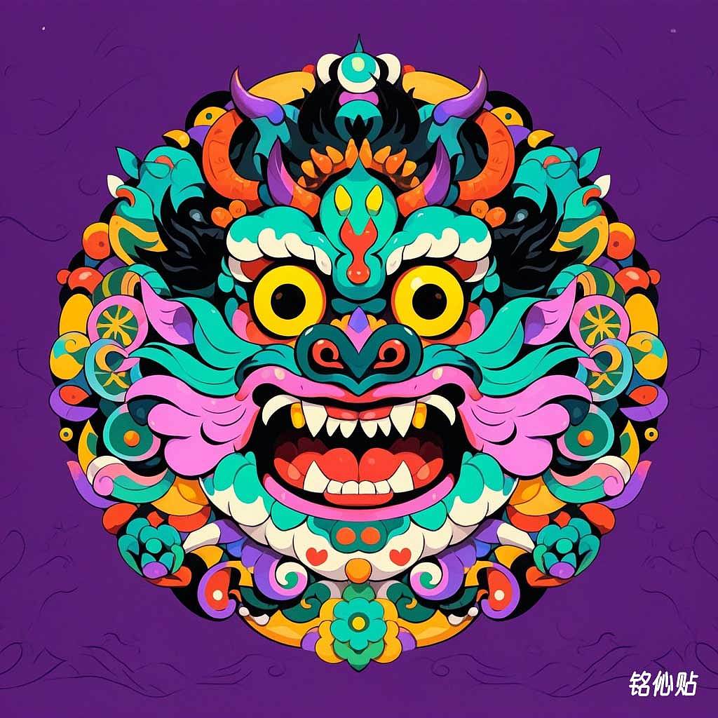 铭伈贴神兽章仔0301-0400(图ZMzc2NjcwNDE2) - AI作品 - 站酷设计师米衫数字科技沈攀原创素材 - 站酷ZCOOL