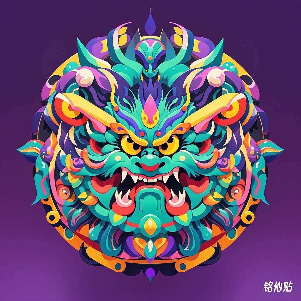 铭伈贴神兽章仔0301-0400(图ZMzc2NjcwNDI4) - AI作品 - 站酷设计师米衫数字科技沈攀原创素材 - 站酷ZCOOL