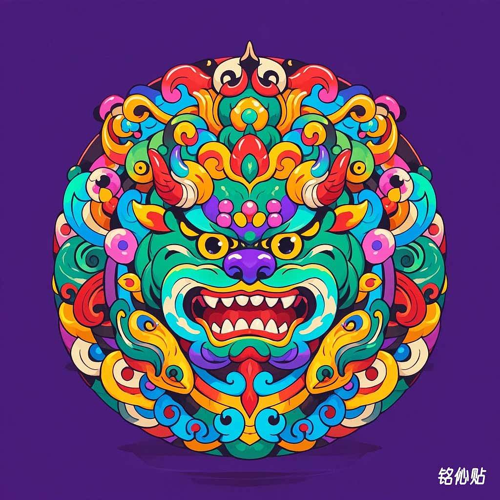 铭伈贴神兽章仔0301-0400(图ZMzc2NjcwNDU2) - AI作品 - 站酷设计师米衫数字科技沈攀原创素材 - 站酷ZCOOL