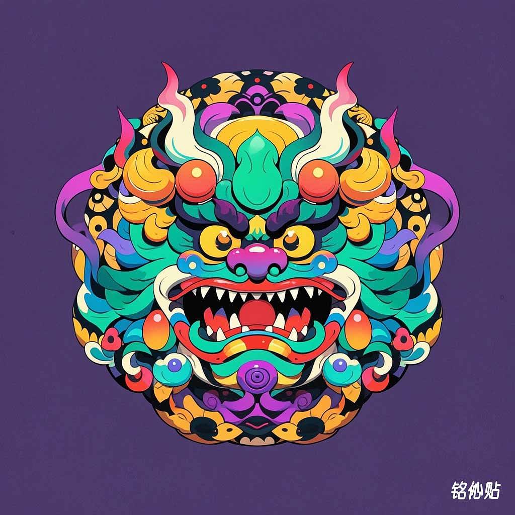 铭伈贴神兽章仔0301-0400(图ZMzc2NjcwMzc2) - AI作品 - 站酷设计师米衫数字科技沈攀原创素材 - 站酷ZCOOL