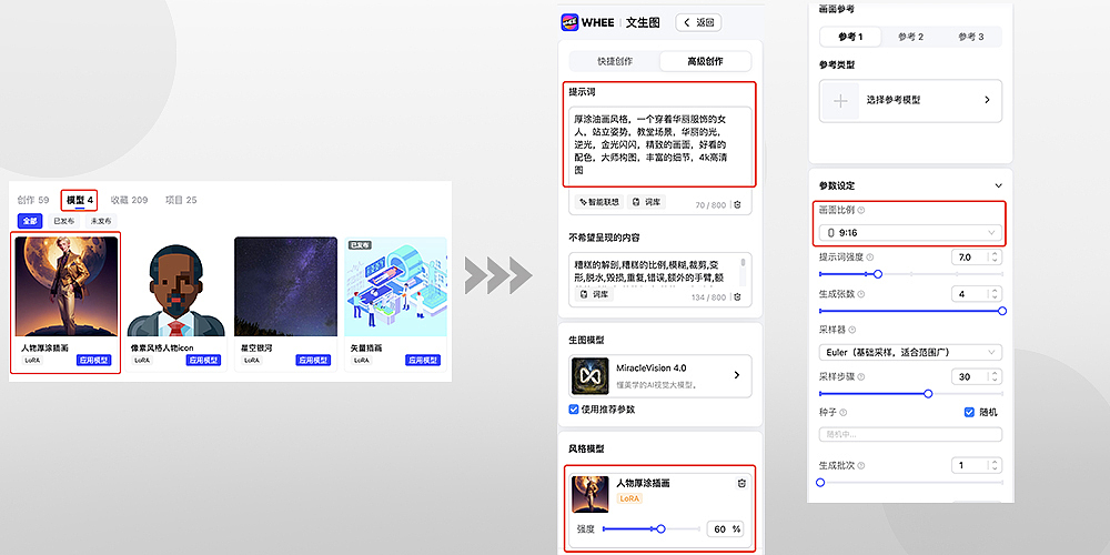训练自己的AI风格模型(图ZMzc2NjcxMDk2) - AI作品 - 站酷设计师南国夏原创素材 - 站酷ZCOOL