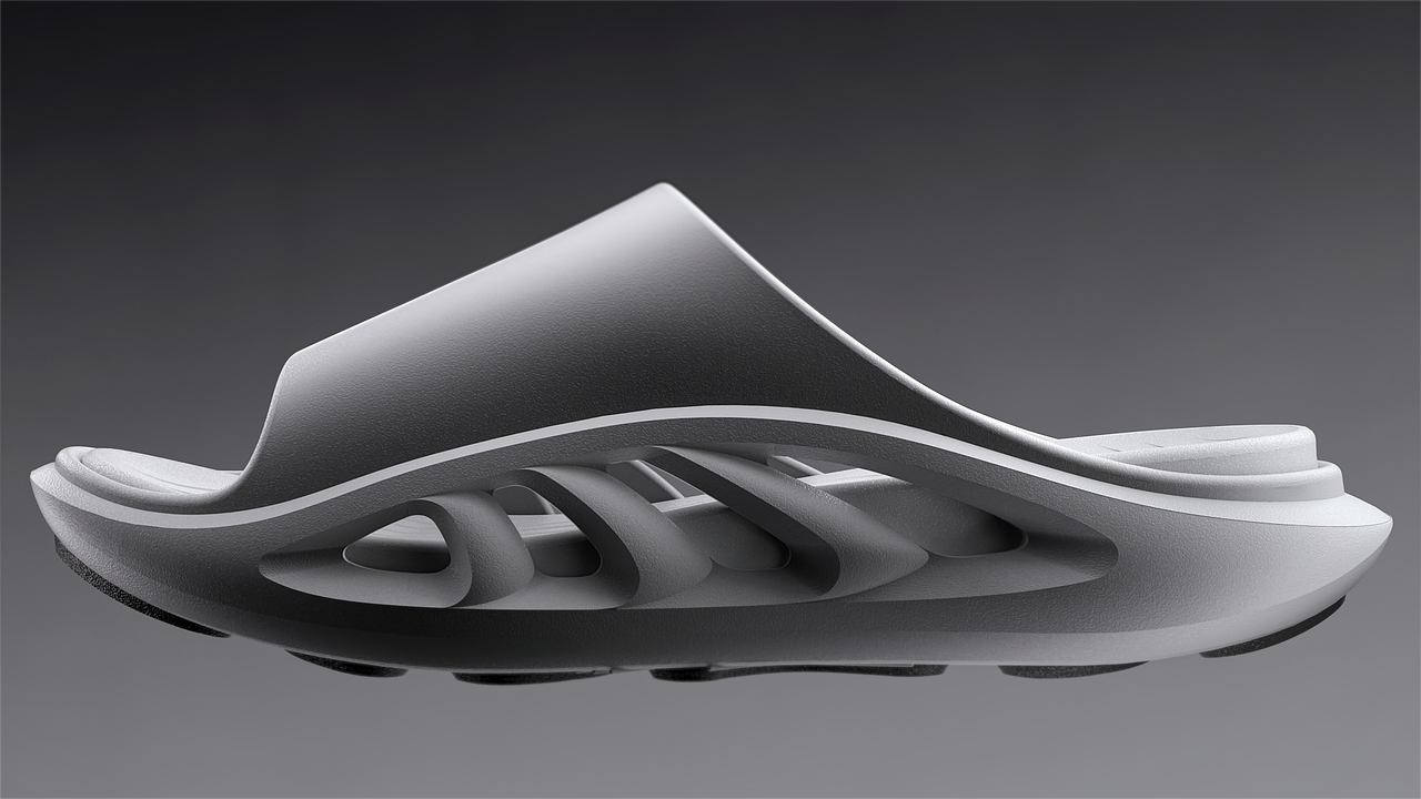 C4D动态设计-拖鞋