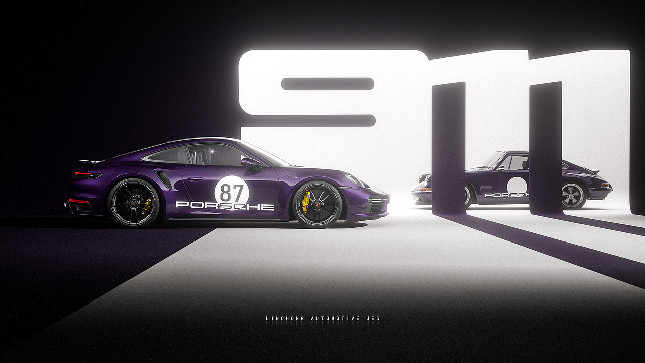 UE5 Porsche 911 Turbo S（图ZMzc2NzA3NjYw） - 机械/交通 - 站酷设计师Tommy_林冲原创素材 - 站酷ZCOOL