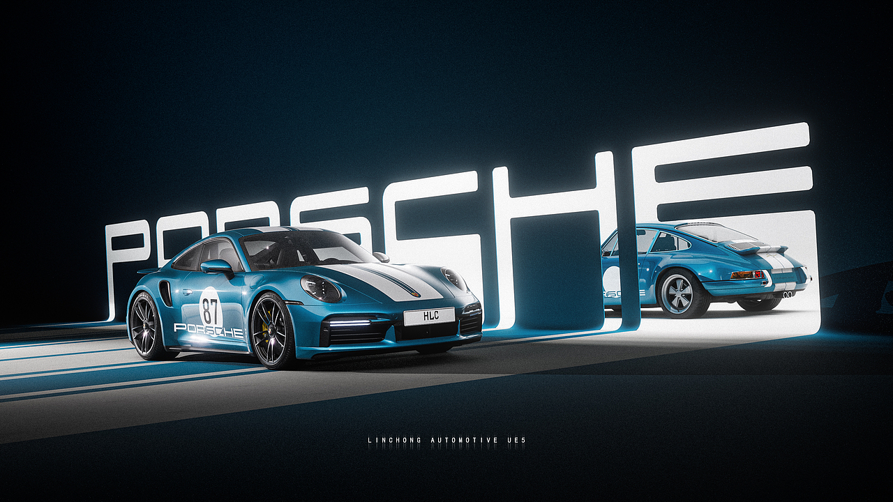 UE5 Porsche 911 Turbo S（图ZMzc2NzA3NjM2） - 机械/交通 - 站酷设计师Tommy_林冲原创素材 - 站酷ZCOOL