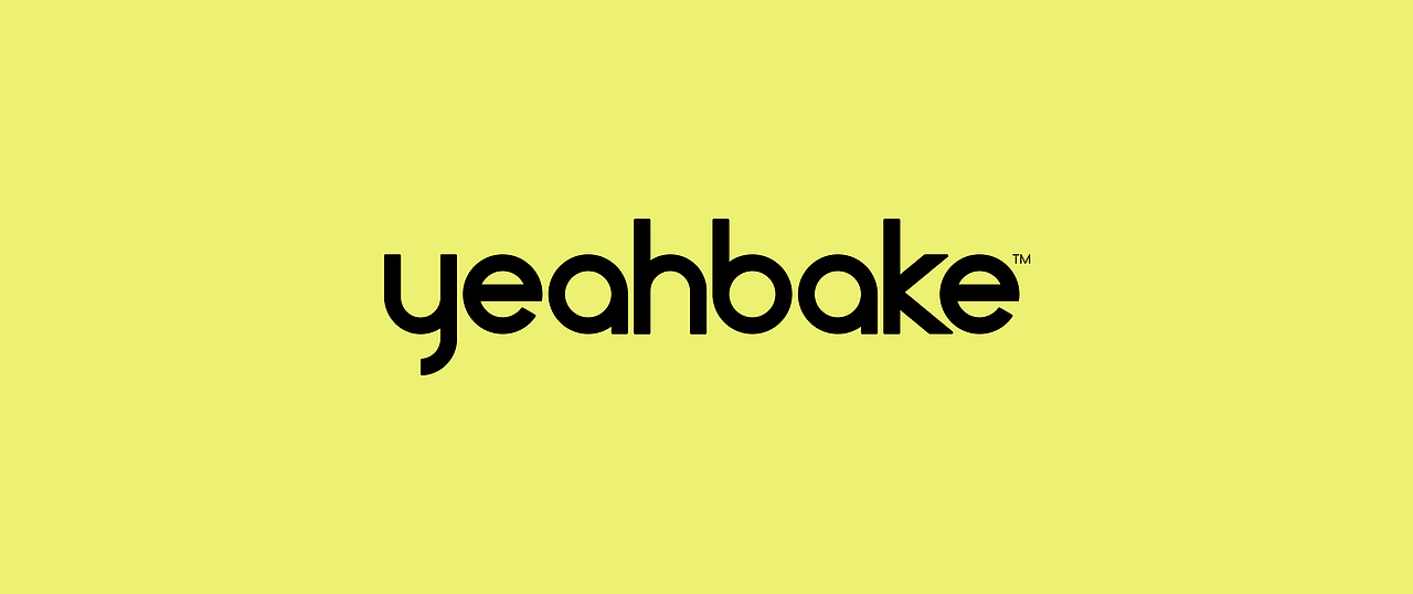 字体设计丨yeahbake烘焙品牌英文字体时尚简约国际