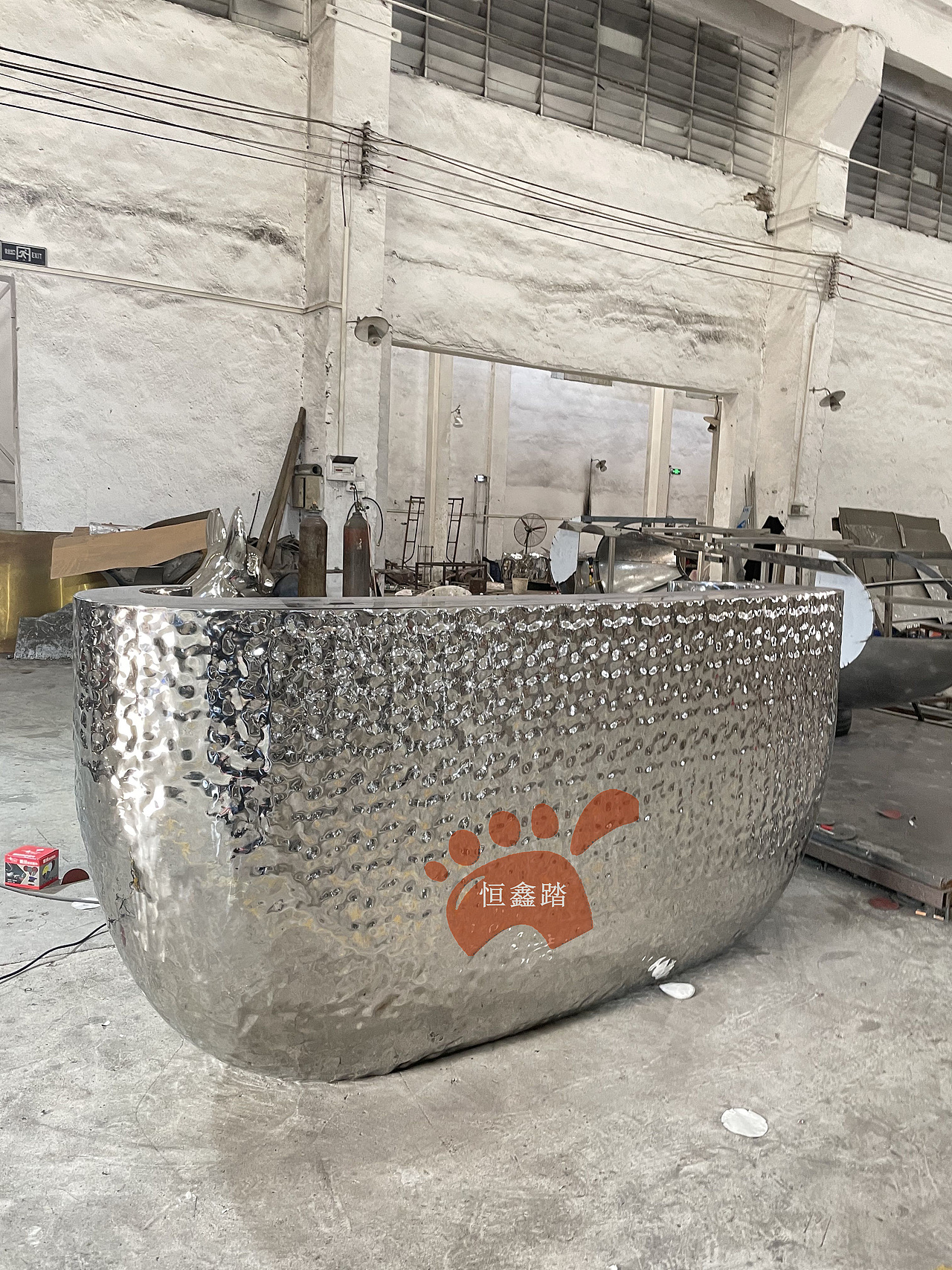 售楼部美容院会所不锈钢水波纹吧台/接待台/前台（图ZMzc2NzE3NTA4） - 其他工业/产品 - 站酷设计师恒鑫踏不锈钢制品原创素材 - 站酷ZCOOL