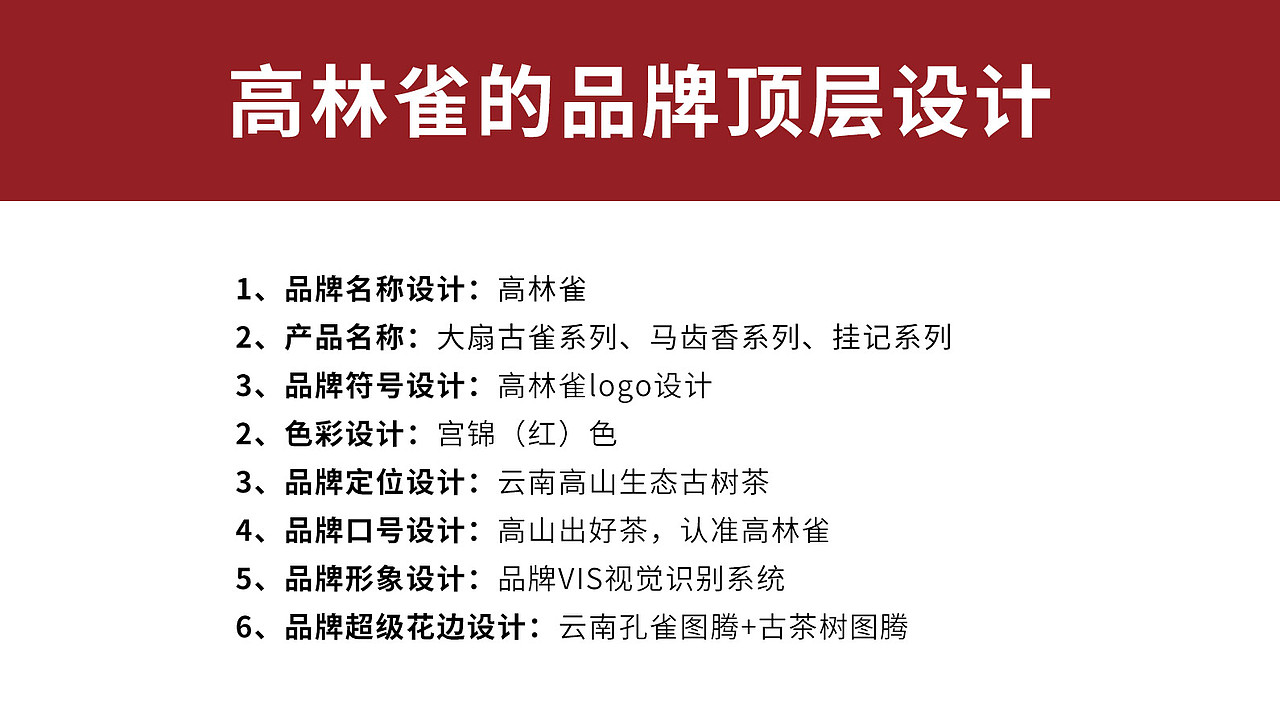 茶叶品牌全案策划设计丨高山出好茶,认准高林雀