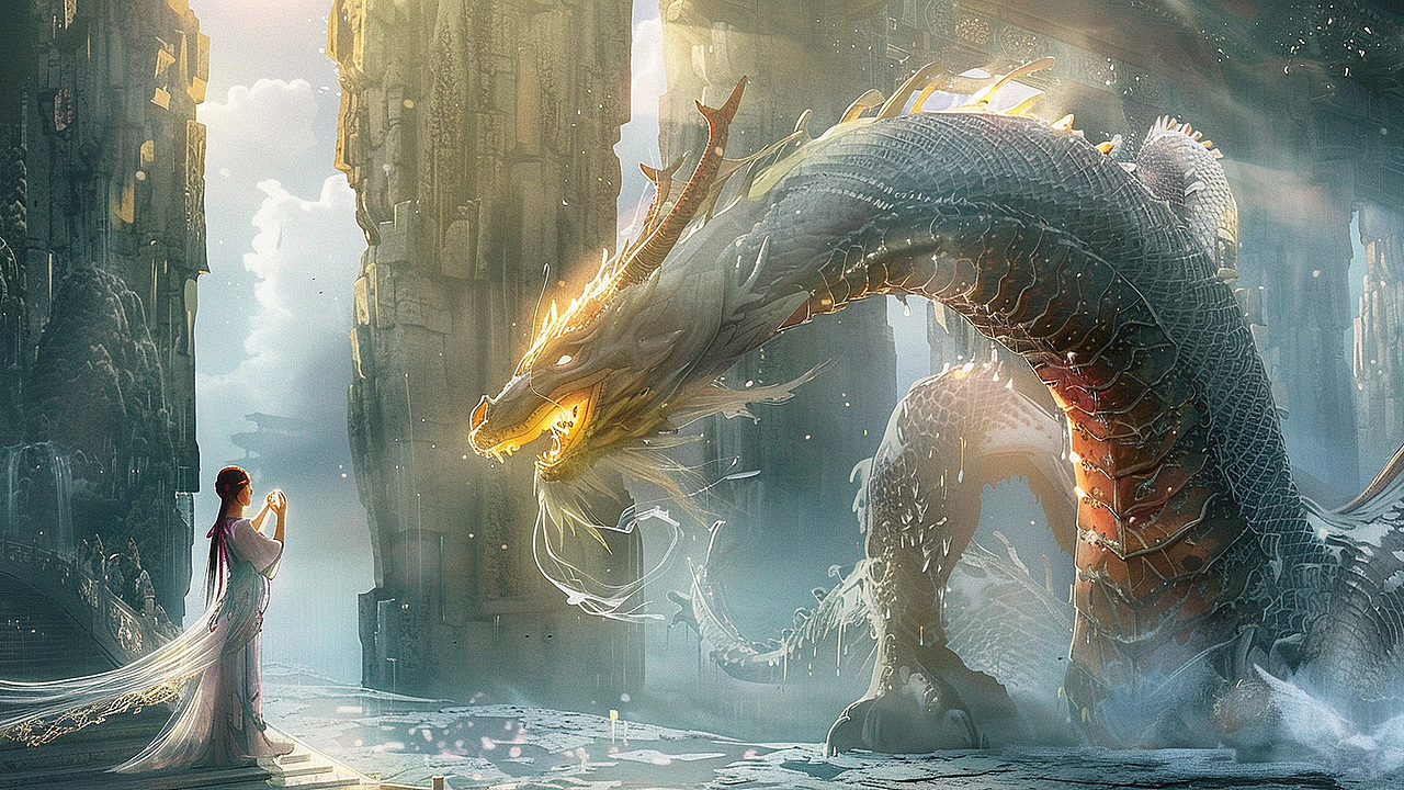 稀里糊涂的一次仙侠系列（图ZMzc2NzIwOTY4） - AI作品 - 站酷设计师jillzeng原创素材 - 站酷ZCOOL