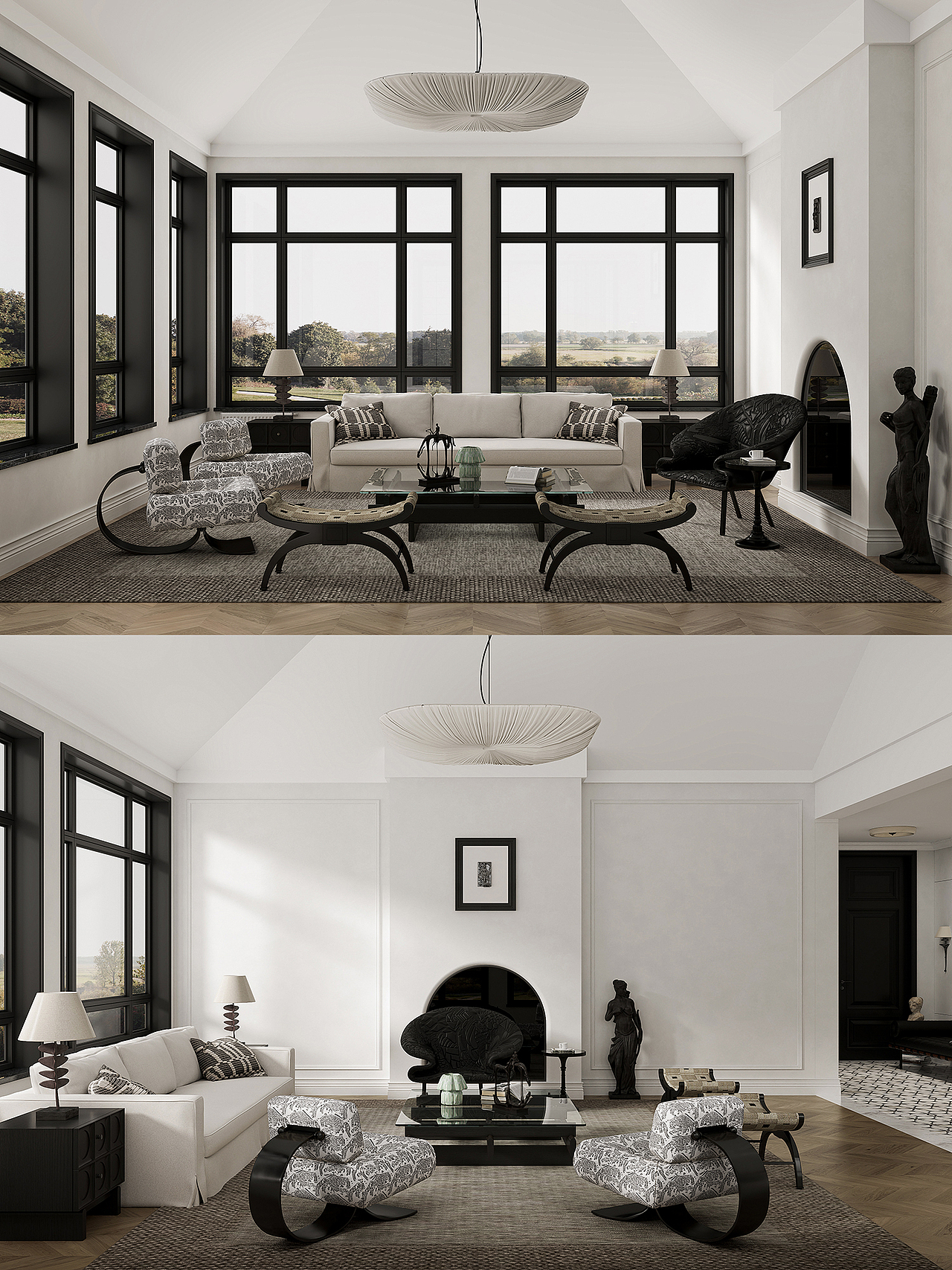 值得收藏的法式复古设计（图ZMzc2NzIyMzQ4） - 家装设计 - 站酷设计师成都派氪效果图原创素材 - 站酷ZCOOL