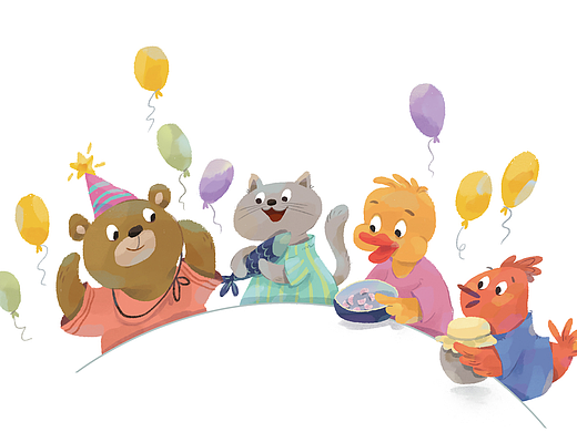 童书插画/童谣和儿歌系列内插/已商用