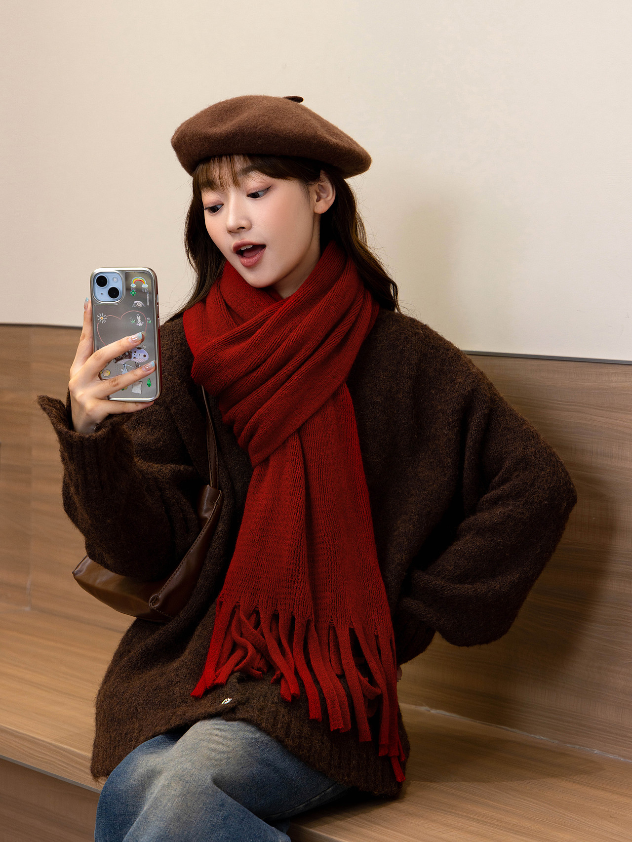 日韩杂风/产品摄影/帽子围巾手套拍摄/店主风/学院风