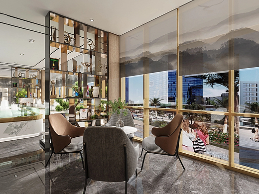 工装设计案例|售楼部案例