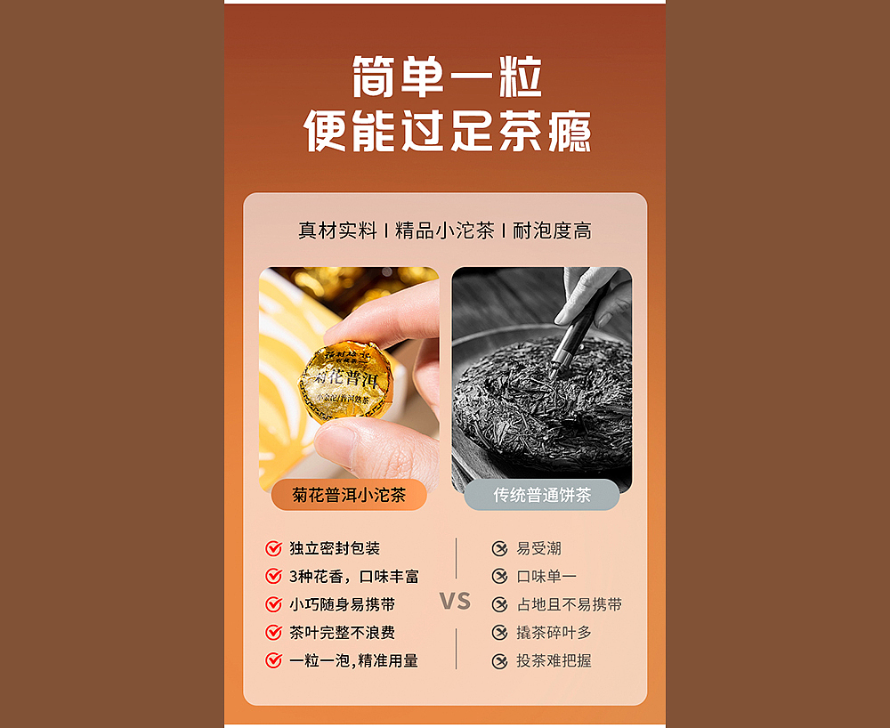 山国工夫茶 | 福村梅记 | 清新 | 茶叶 | 菊花普洱 |（图ZMzc2NzI1ODYw） - 美食摄影 - 站酷设计师林机长原创素材 - 站酷ZCOOL