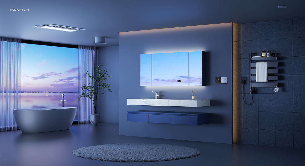 卫浴空间渲染 | 记录