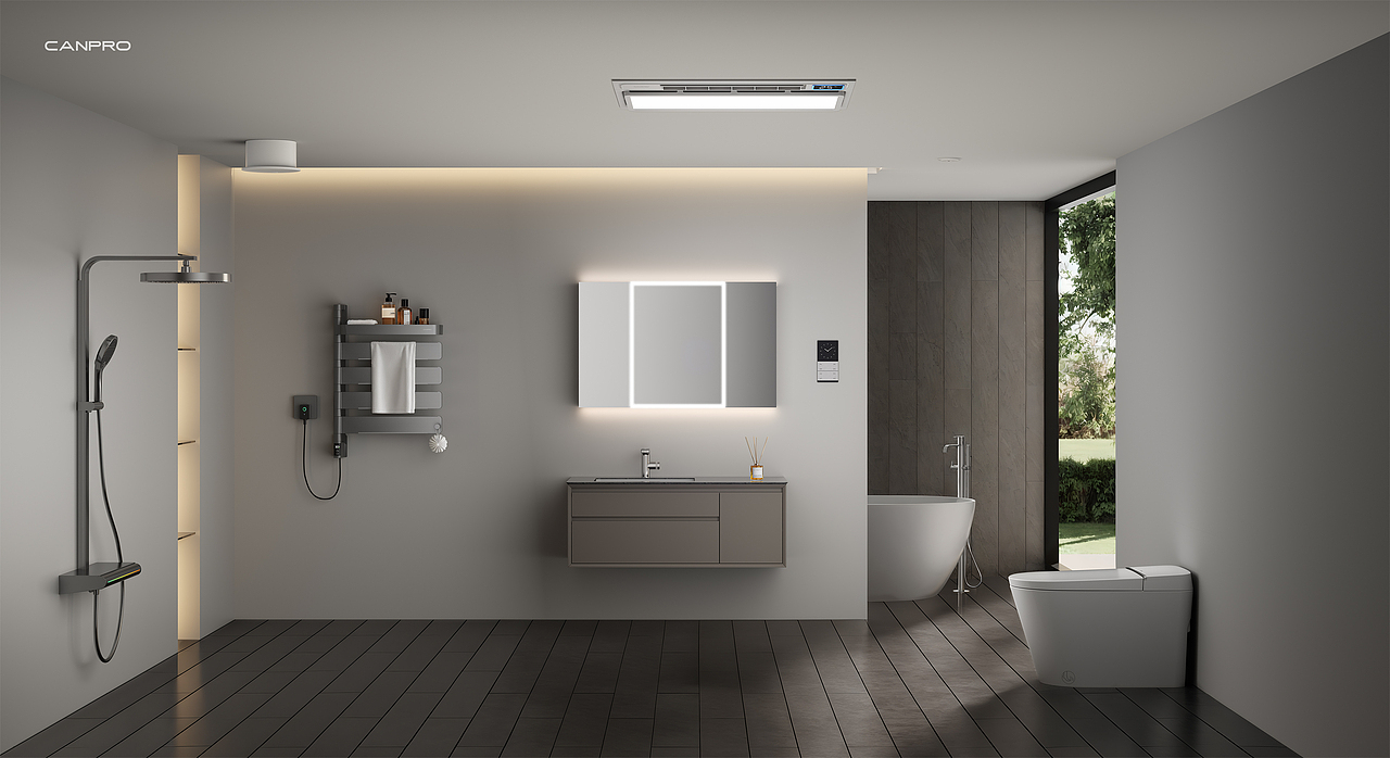 卫浴空间渲染 | 记录