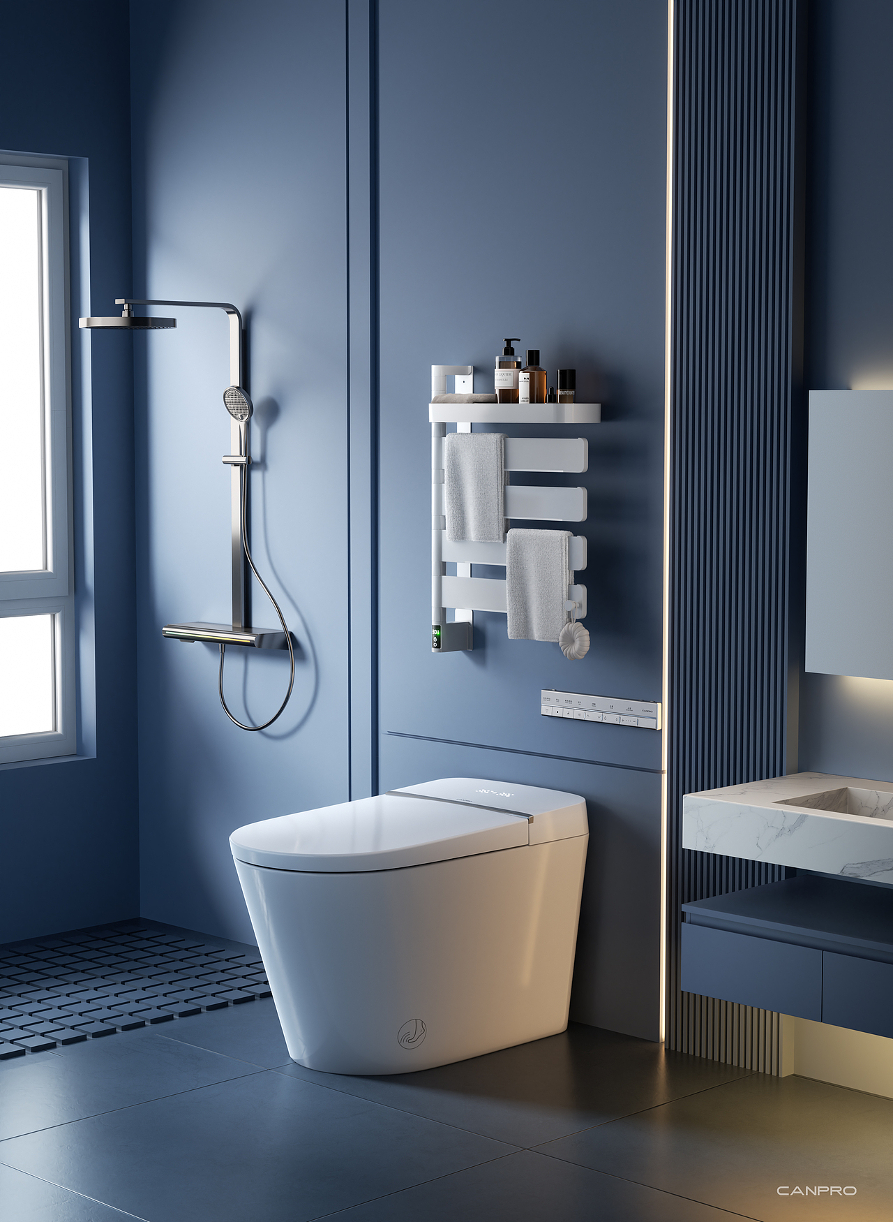 卫浴空间渲染 | 记录