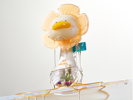 儿童牙咬胶拍摄