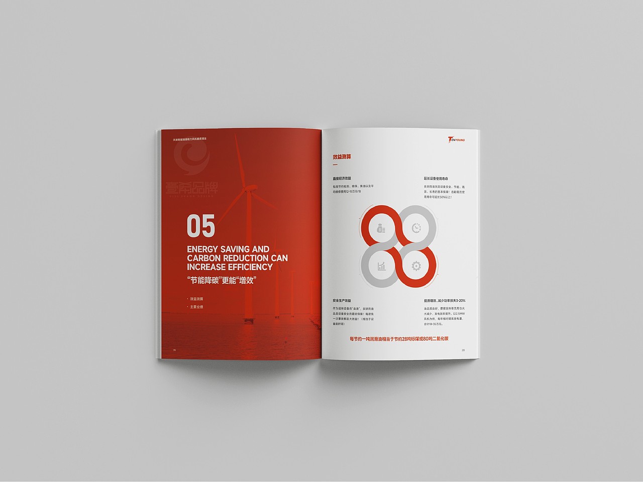 一希品牌设计--工业润滑油画册宣传册设计