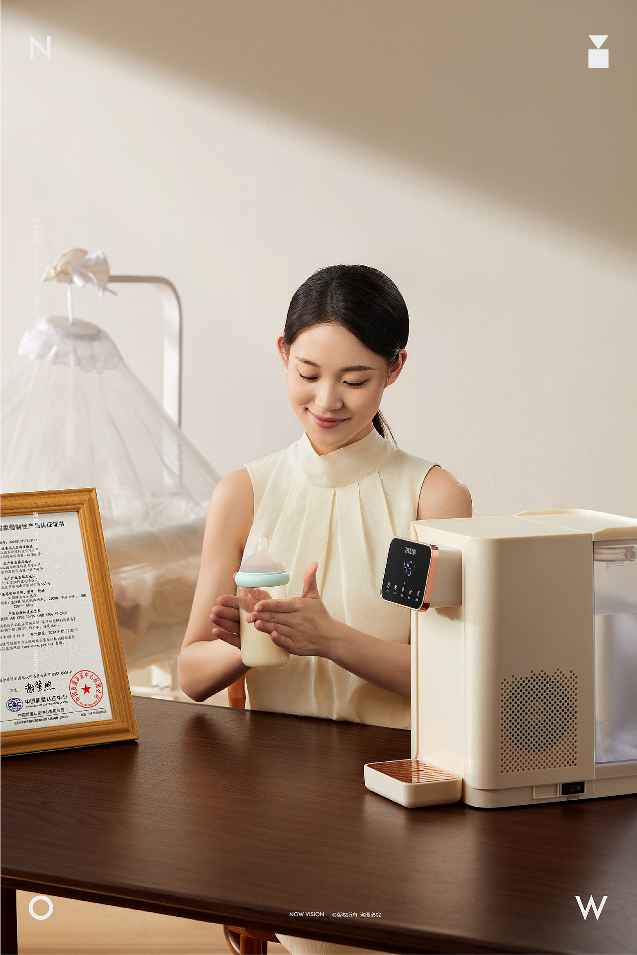 奶油小方饮水机—沁园单品全案（摄影+视频+详情页）（图ZMzc2NzU1OTE2） - 产品摄影 - 站酷设计师当下视觉摄影原创素材 - 站酷ZCOOL