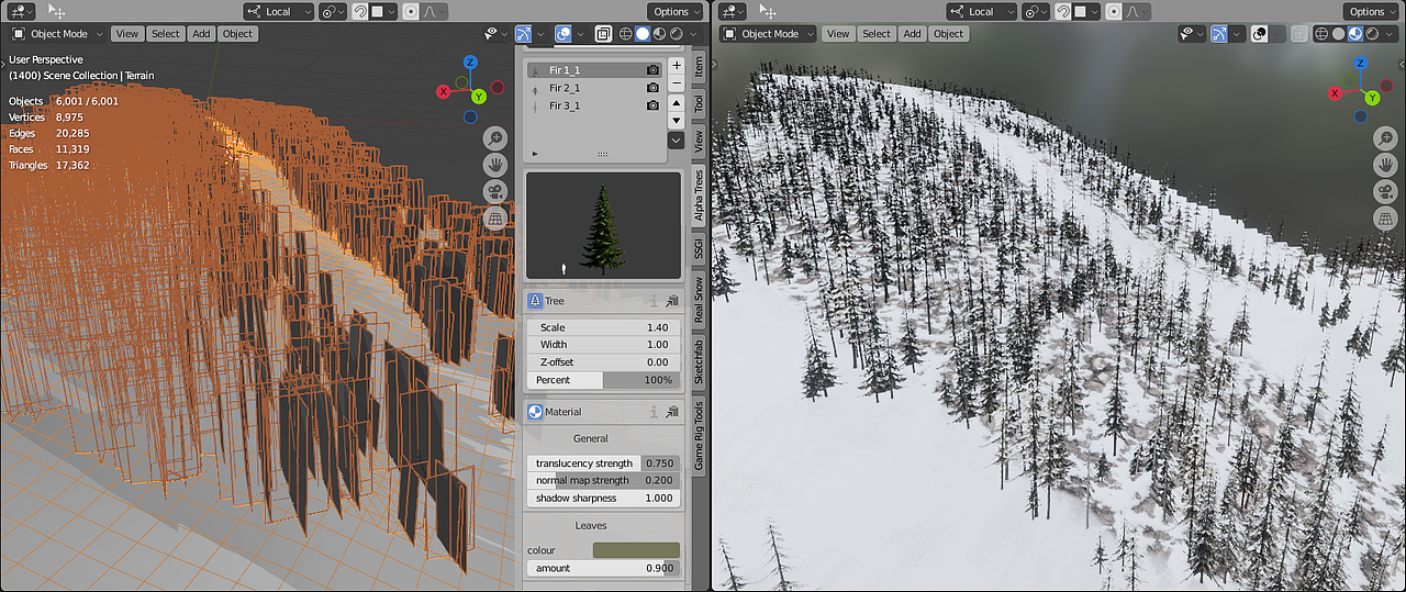 滑雪动画(个人作品)